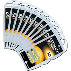 Duracell No:10 Kulaklık Pili 6 lı*10