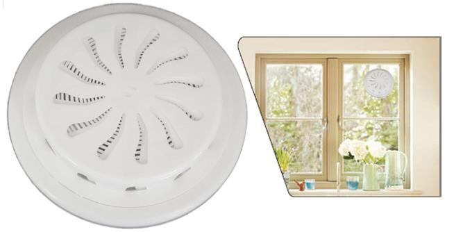 Baltaş Ayarlı Plastik Cam Menfezi*80