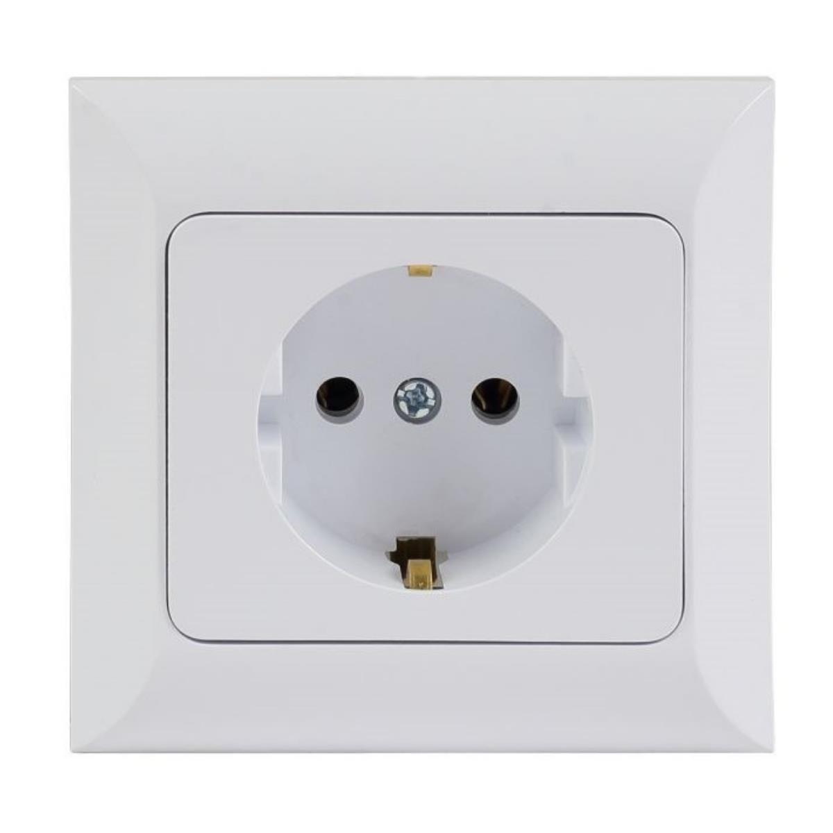 Atom Zafer Serisi Topraklı Priz*12x10=120