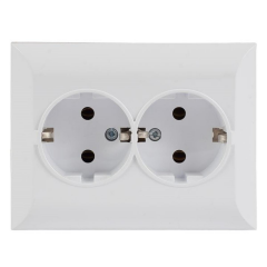 Atom Zafer Serisi 2li Topraklı Priz*12x10=120