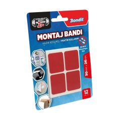 Bondit Akrilik Şeffaf Montaj Bandı