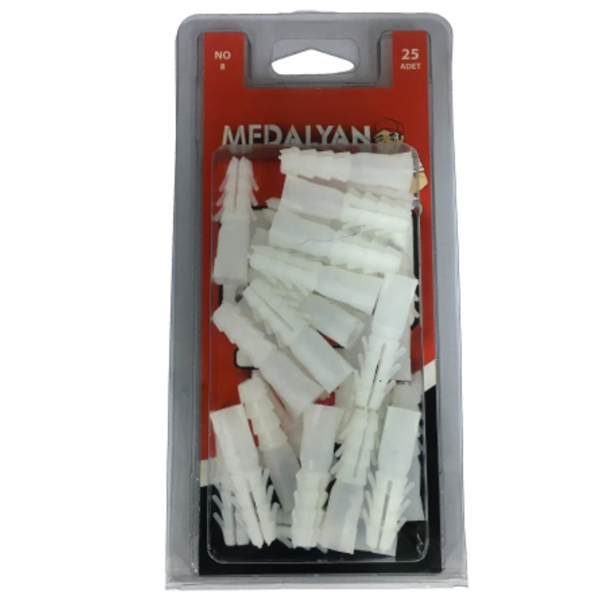 DL-47 Medalyan No:8 Plastik Dübel*18x5