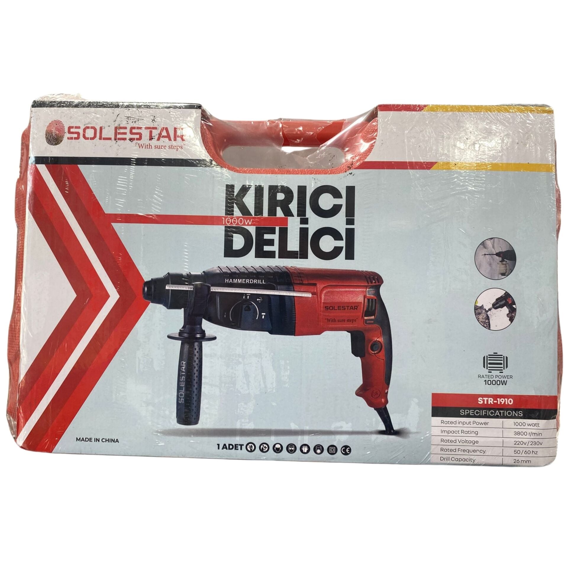 STR-1910 Kırıcı Delici 26mm-1000W*5