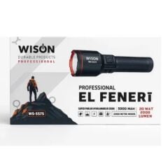 Wison WS-5575 El Feneri & Şarjlı 5000mah 20W*30x2