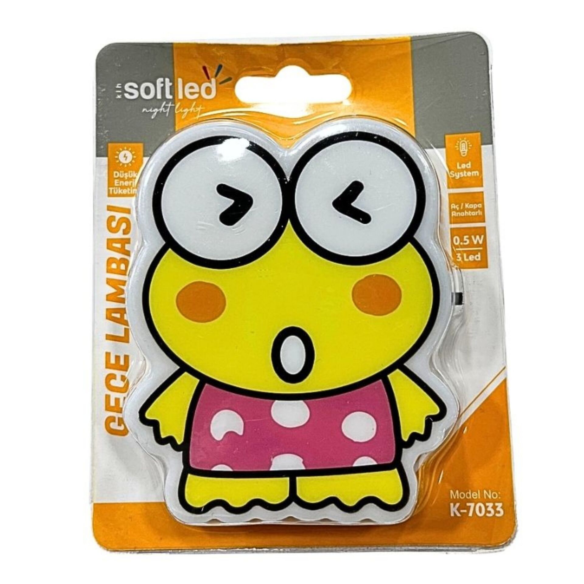 Softled K-7033 Kurbağa Gece Lambası*60x4
