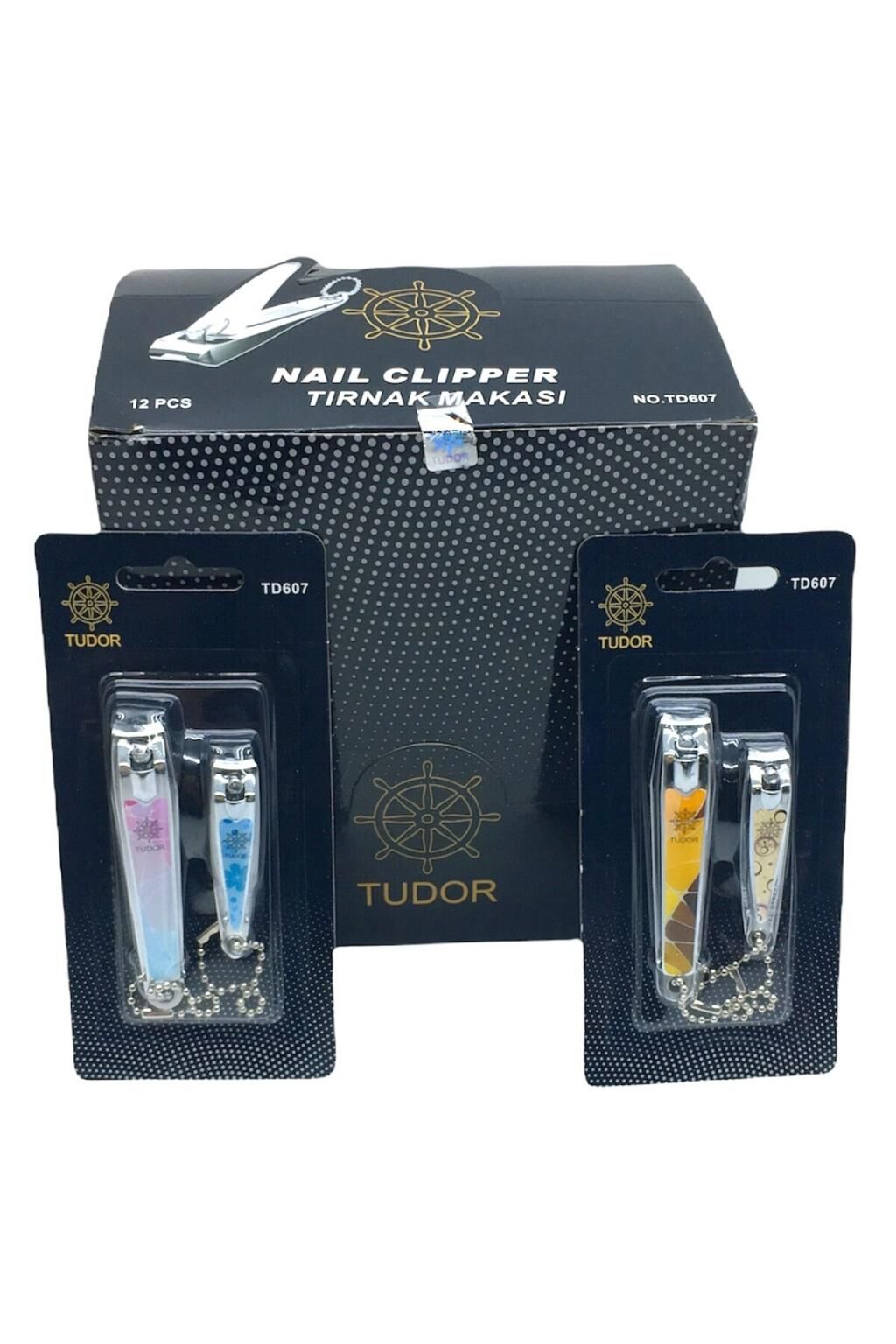 Tudor Td-607 2li Renkli Tırnak Makas Seti*40