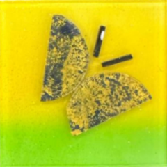 Renkli Cam Gider Kapağı*36