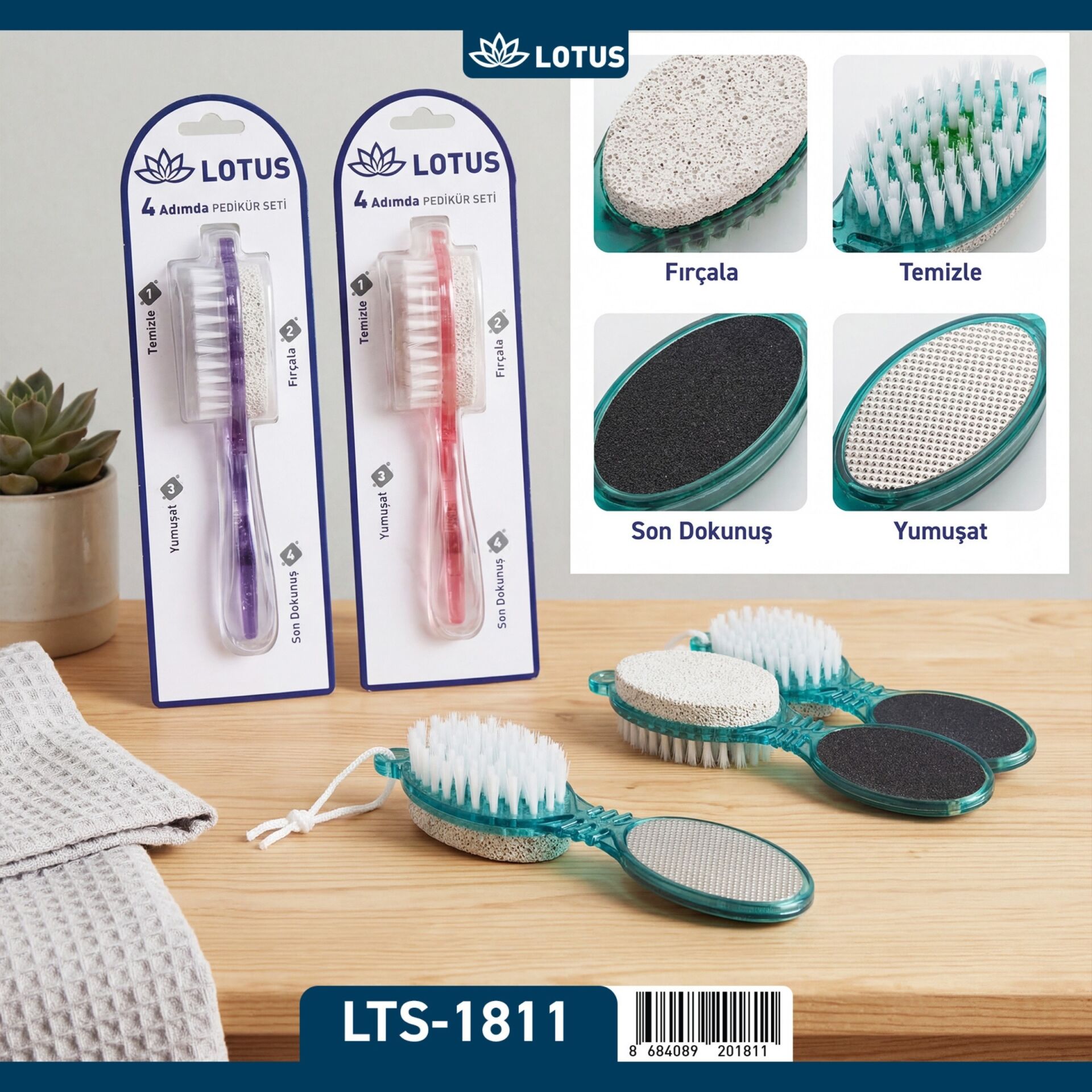 Lotus Lts-1811 Topuk Taşı Seti*48X6