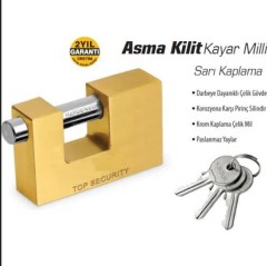 Tuğra 70mm Yandan Milli Asma Kilit*48