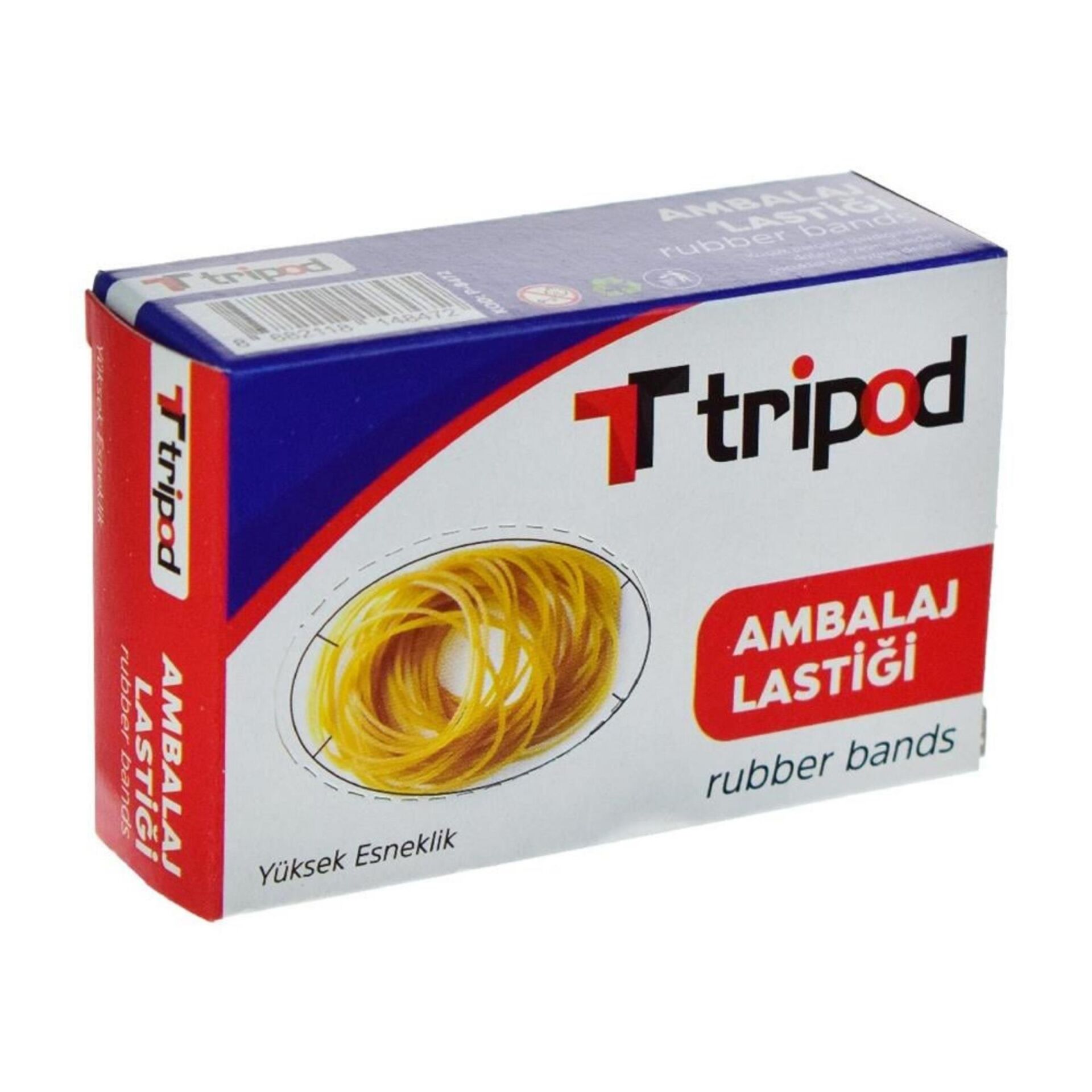 P-8472 Tripod Ambalaj Lastiği Kutulu*12x48pk.