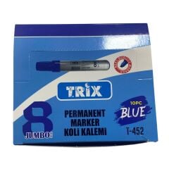 Trix T-452 Trix Jumbo Koli Kalem Mavi 10lu*40pk.