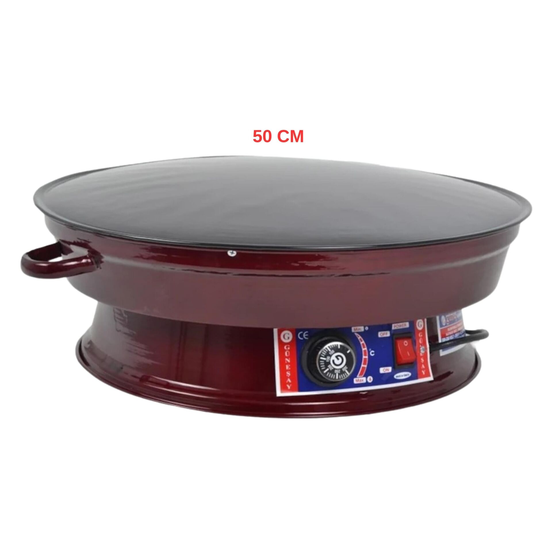 Güneş Termostatlı Katmer Sacı 50cm