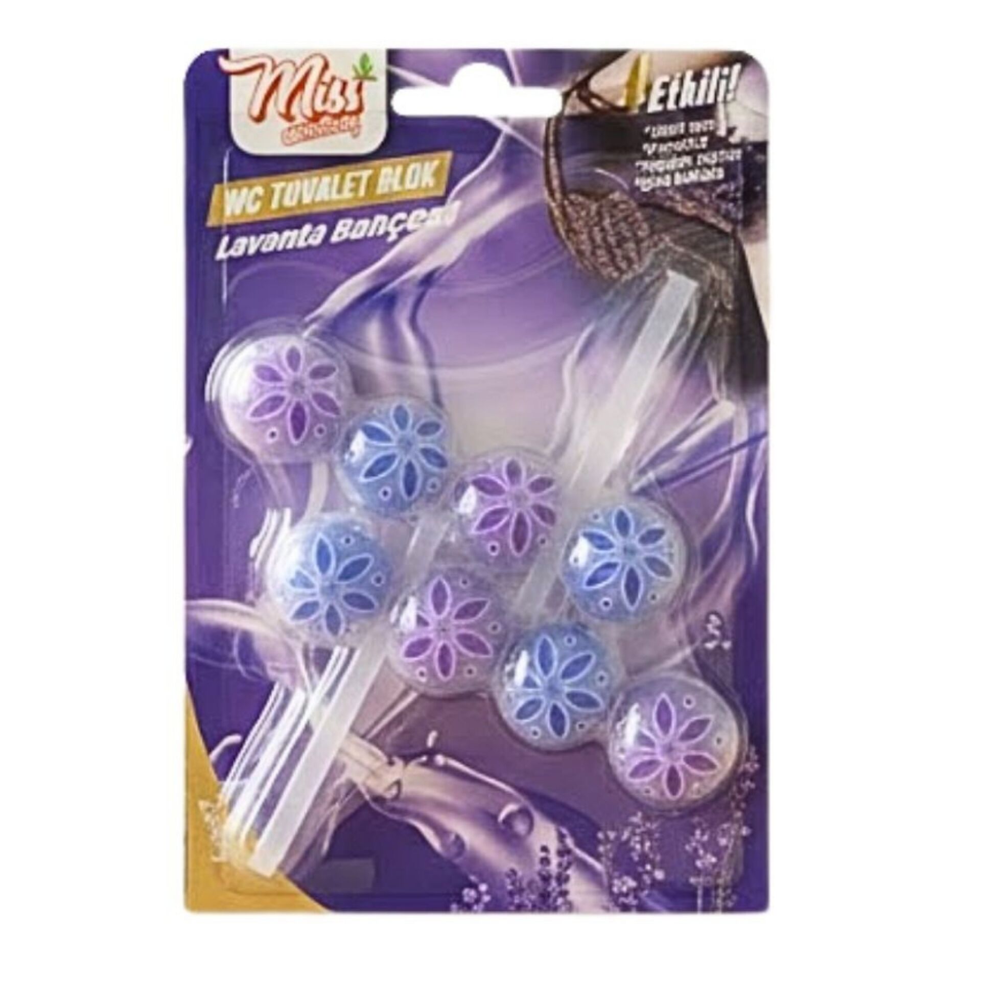 Miss Cleaning 8607 Wc Blok Lavanta Kokusu*24