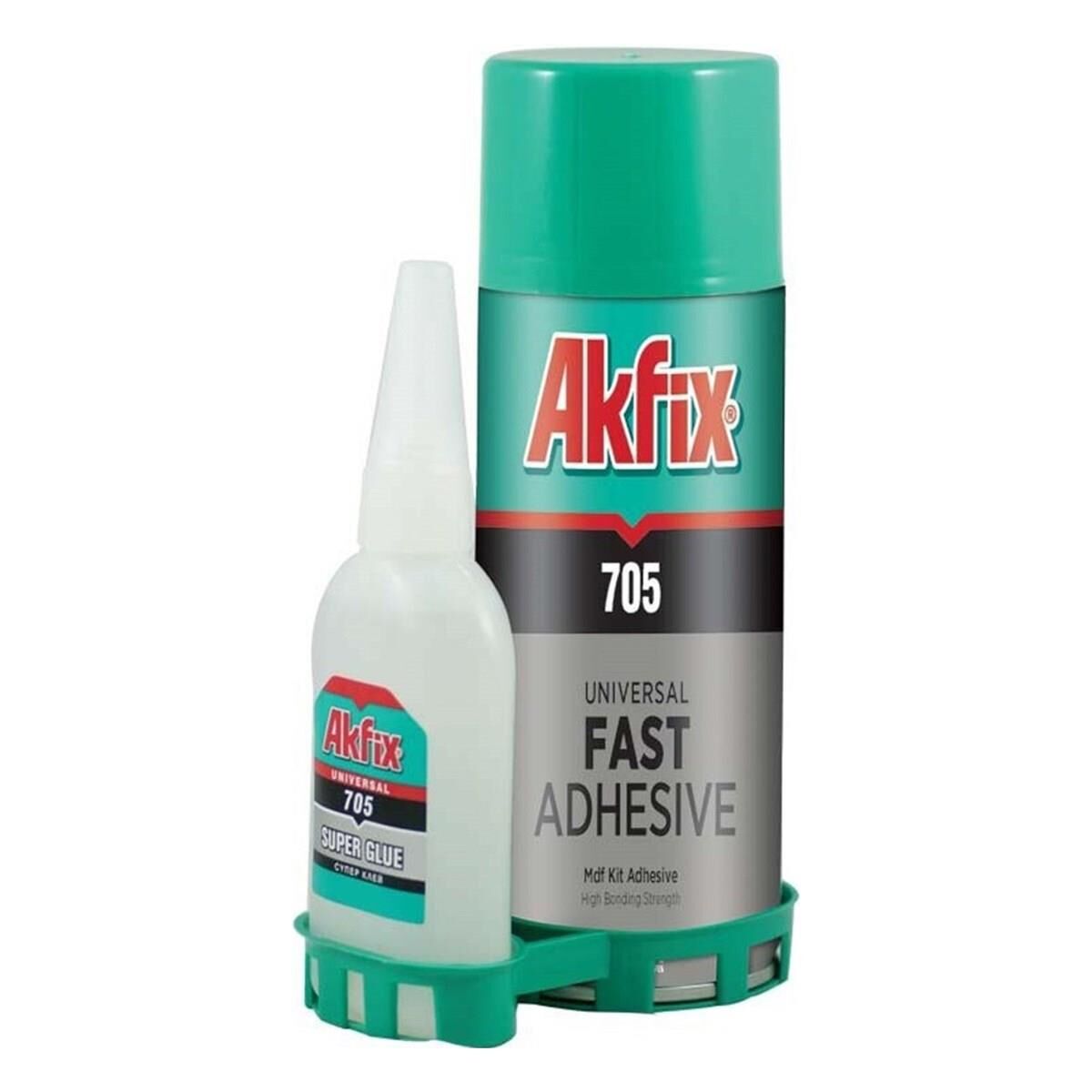 Akfix 100ml Universal Hızlı Yapıştırıcı 25Gr*48