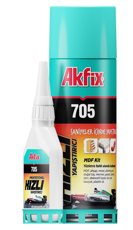 Akfix 100ml Universal Hızlı Yapıştırıcı 25Gr*48