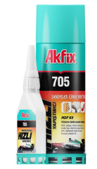 Akfix 100ml Universal Hızlı Yapıştırıcı 25Gr*48