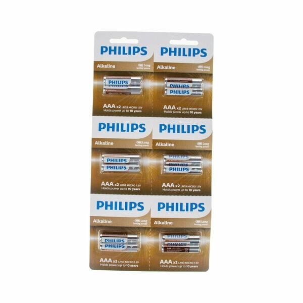 Philips AAA Akalin İnce Pil 12li*8x3pk.
