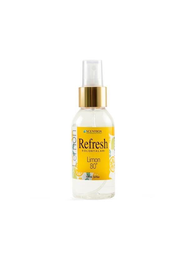 Refresh 80 D.100ml Sprey Limon Kolonya*24