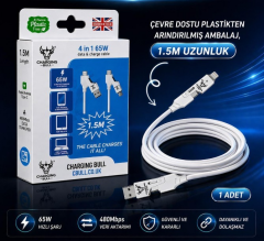 1.5mt 65W Fast Chargıng Cable Şarj Kablosu*20