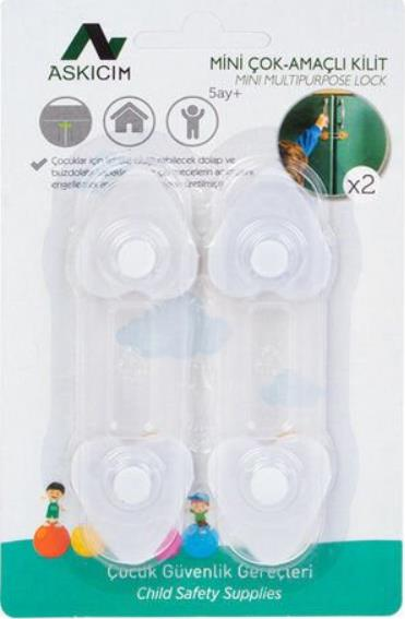 Askıcım 992 / Ask 811 Mini Çok Amaçlı Kilit*60