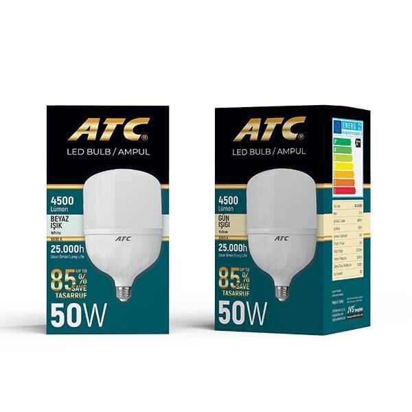 Atc 50W Beyaz(6400K) Torch Ampul *50