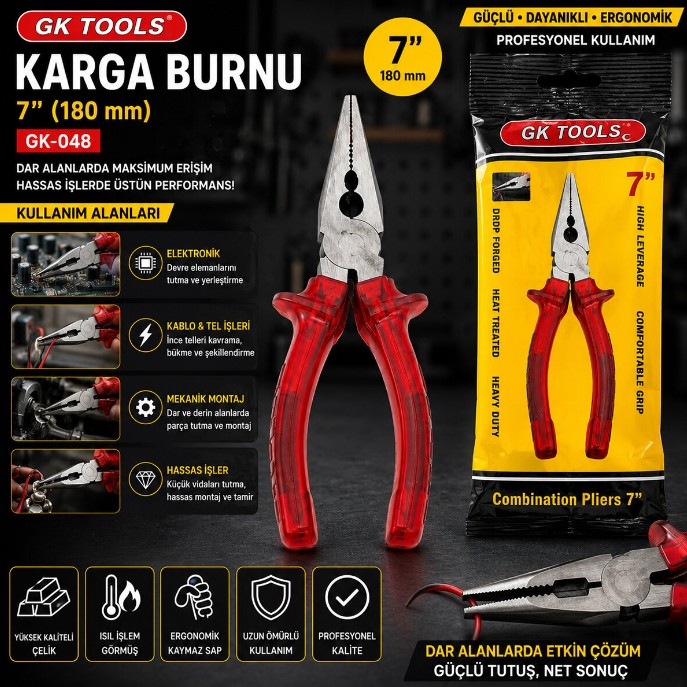Gk Tools No:7'' Karga Burnu*120
