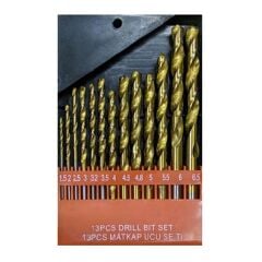 Dmax-4346 13pcs Metal Matkap Ucu Seti*12*10pk.