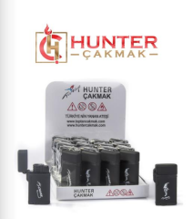 Hunter 32-5A Metal Manyotorlu Çakmak*20