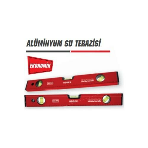 Rodex Kırmızı 60cm Alüminyum Su Terazisi*50