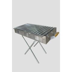 Ortaboy 60cm Galvenız & Paslanmaz Ayaklı Mangal