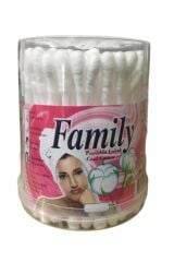 Family Yuvarlak Kulak Çubuğu 100lü*192