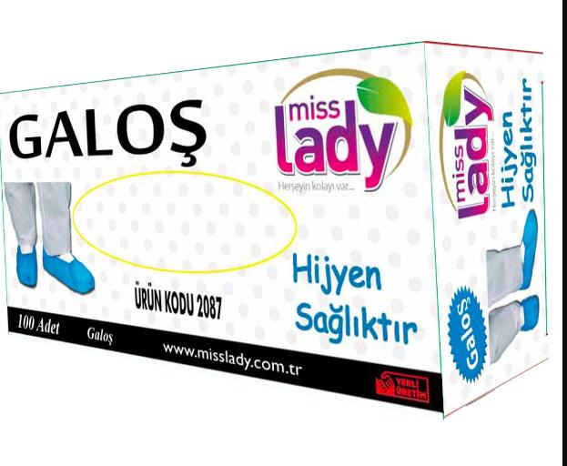 Miss Lady Kod:3848 Galoş 100lu*25