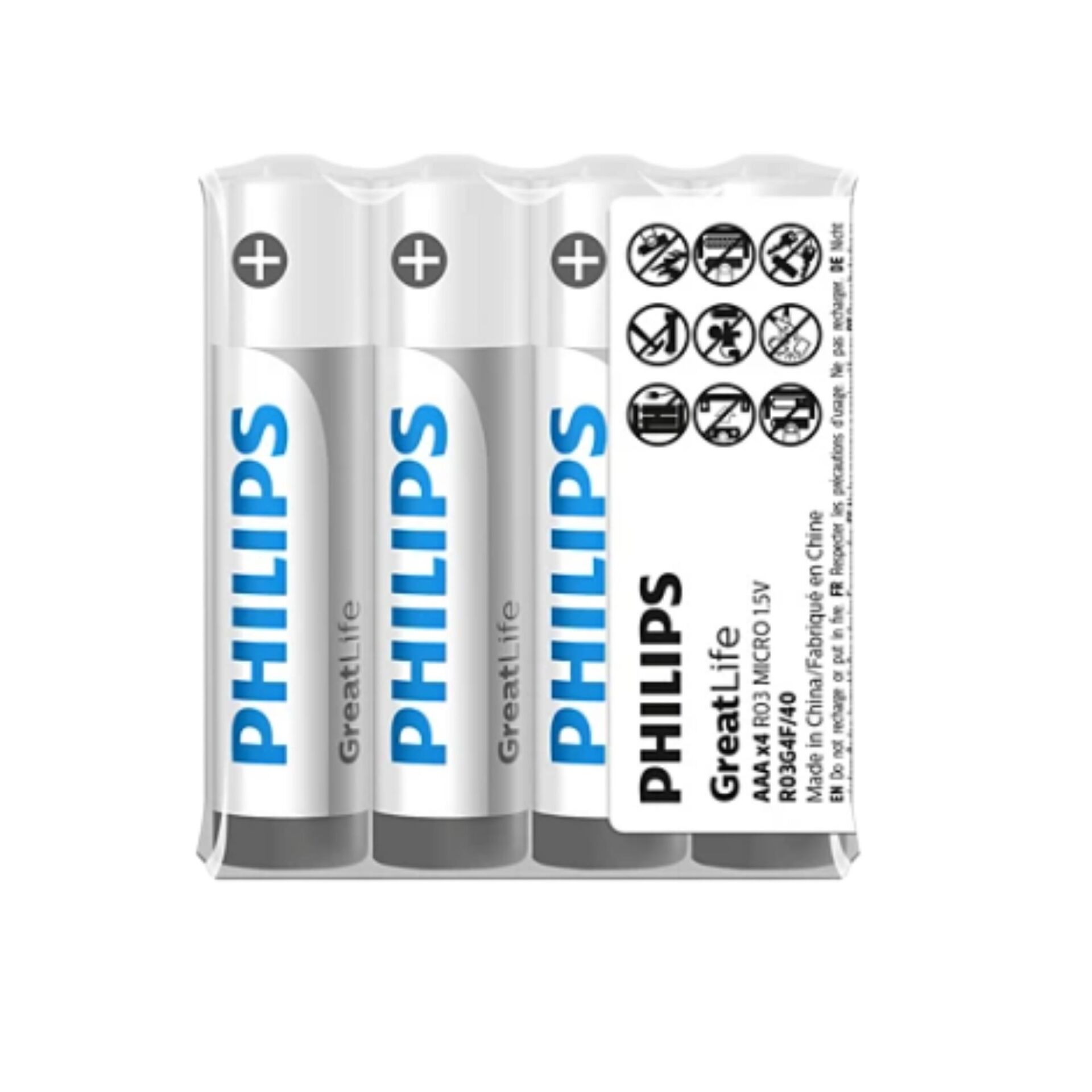 Philips AAA Çinko İnce Pil 48li*3pk.