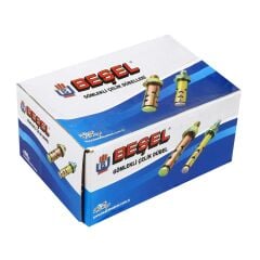 Beşel CD12110 M12x110 Çelik Dübel Gömlekli*35