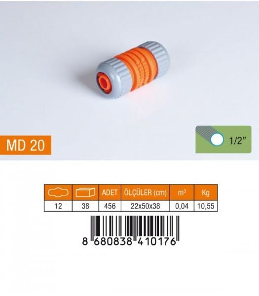 Medalyan Md-20 1/2'' Lüx Hortum Ekı*12