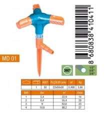 Medalyan Md-01 Turbo 3 lü Sprınk*50