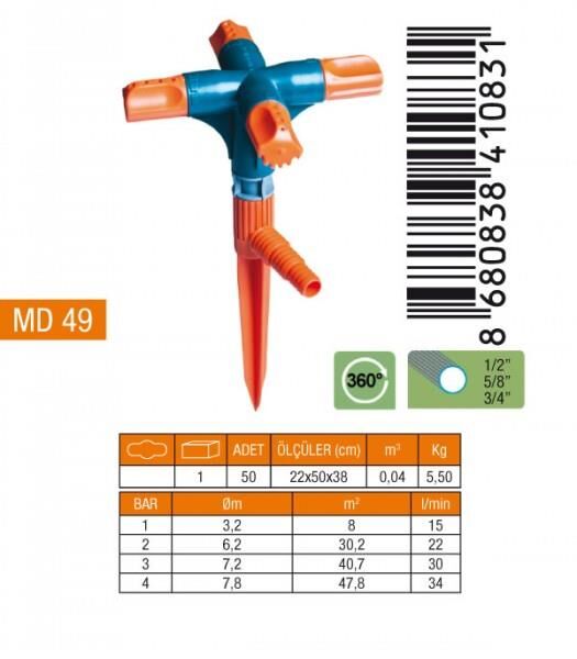 Medalyan Md-49 Normal 4Lu Uzun Sprınk*50