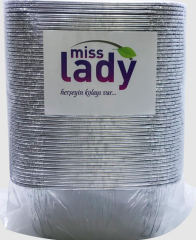 Miss Lady Alüminyum Sütlaç Kabı 100lu*30