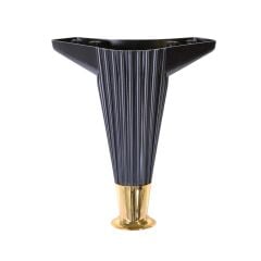 12cm Siyah Altın Mobilya Ayağı*250