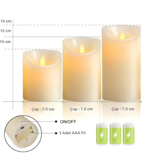 MRC-1286 Orta Led Mum*12x40=480