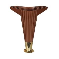 18cm Kahve Altın Mobilya Ayağı*200