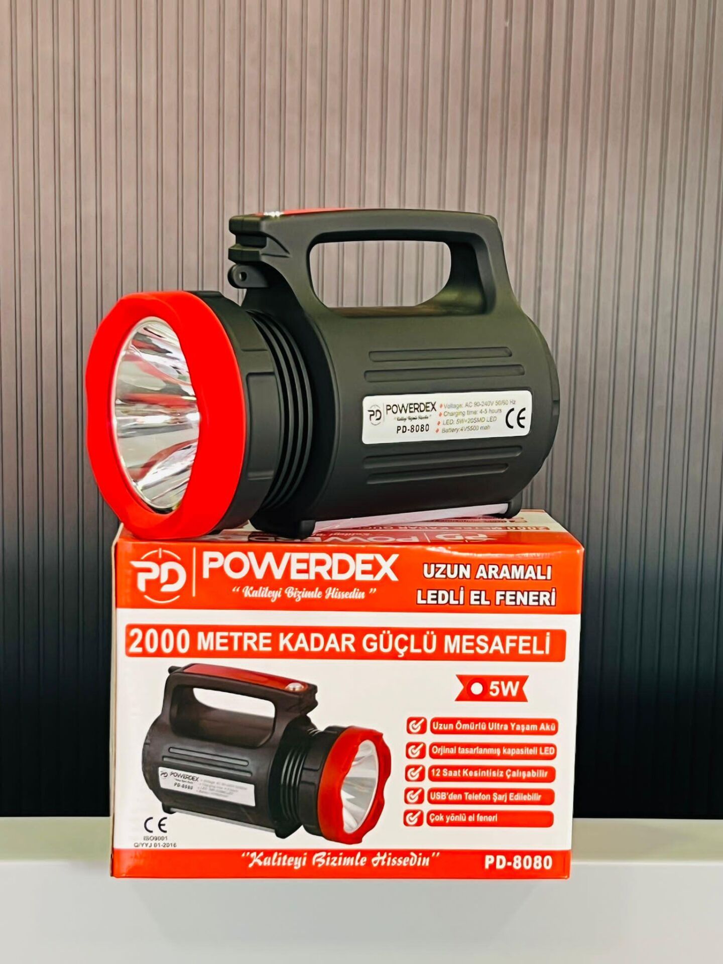 Powerdex PD-8080 5W El Feneri*20