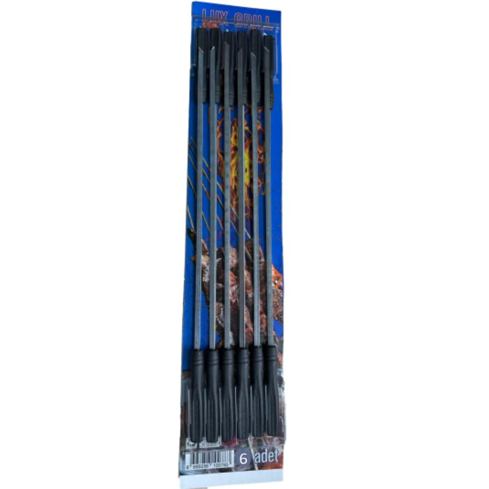 Ymn 6 lı Plastik Şiş Set *100