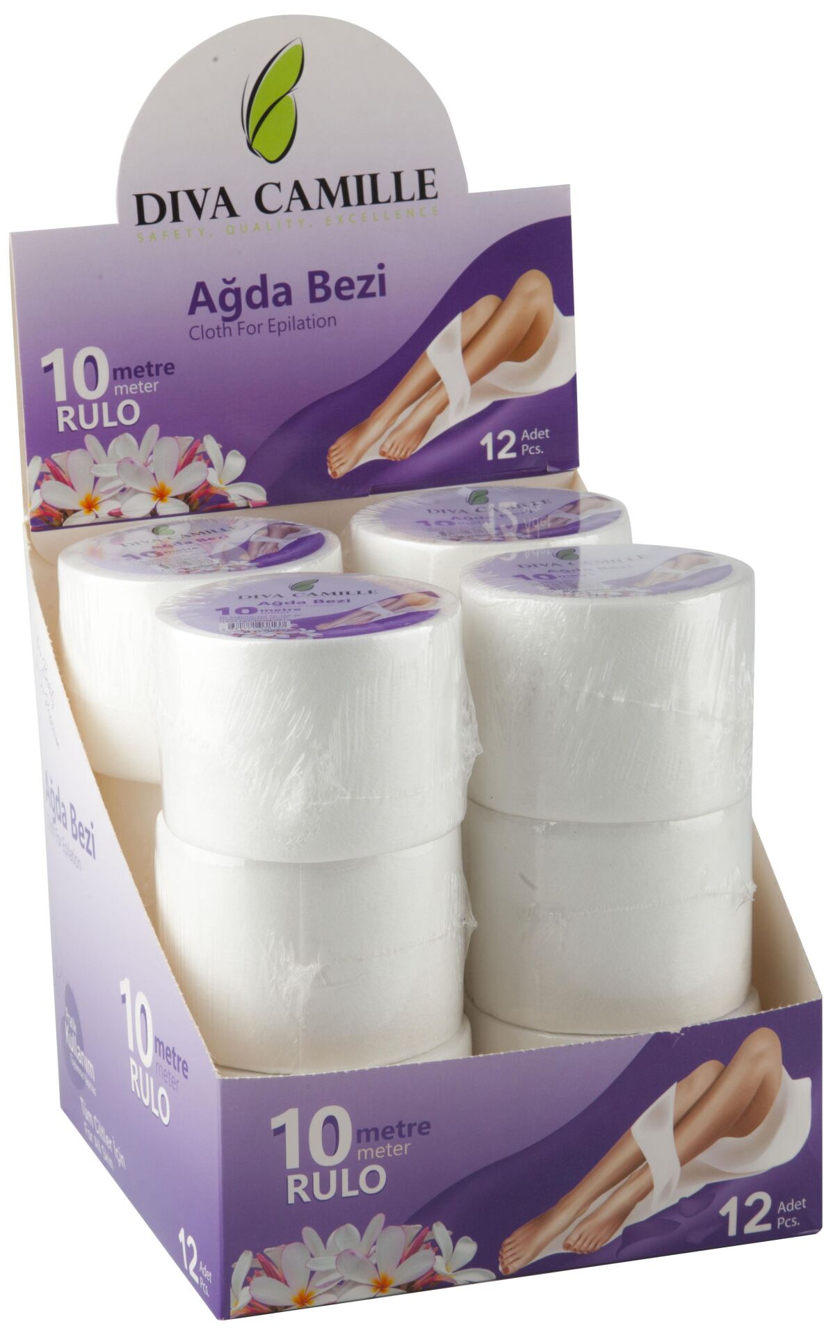 Dcm-3813 Diva Camille Ağda Bezi 10mt Rulo*12