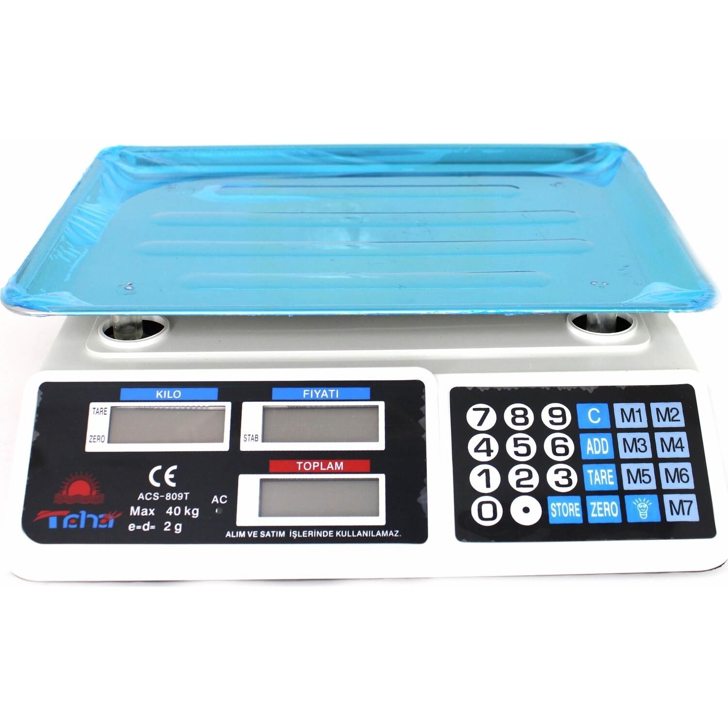 Rtg-Plt-Bgc 40 Kg Digital Manav Terazi*5