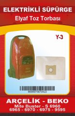 Ymn Y-3 Elyaf Süpürge Torba 10lu