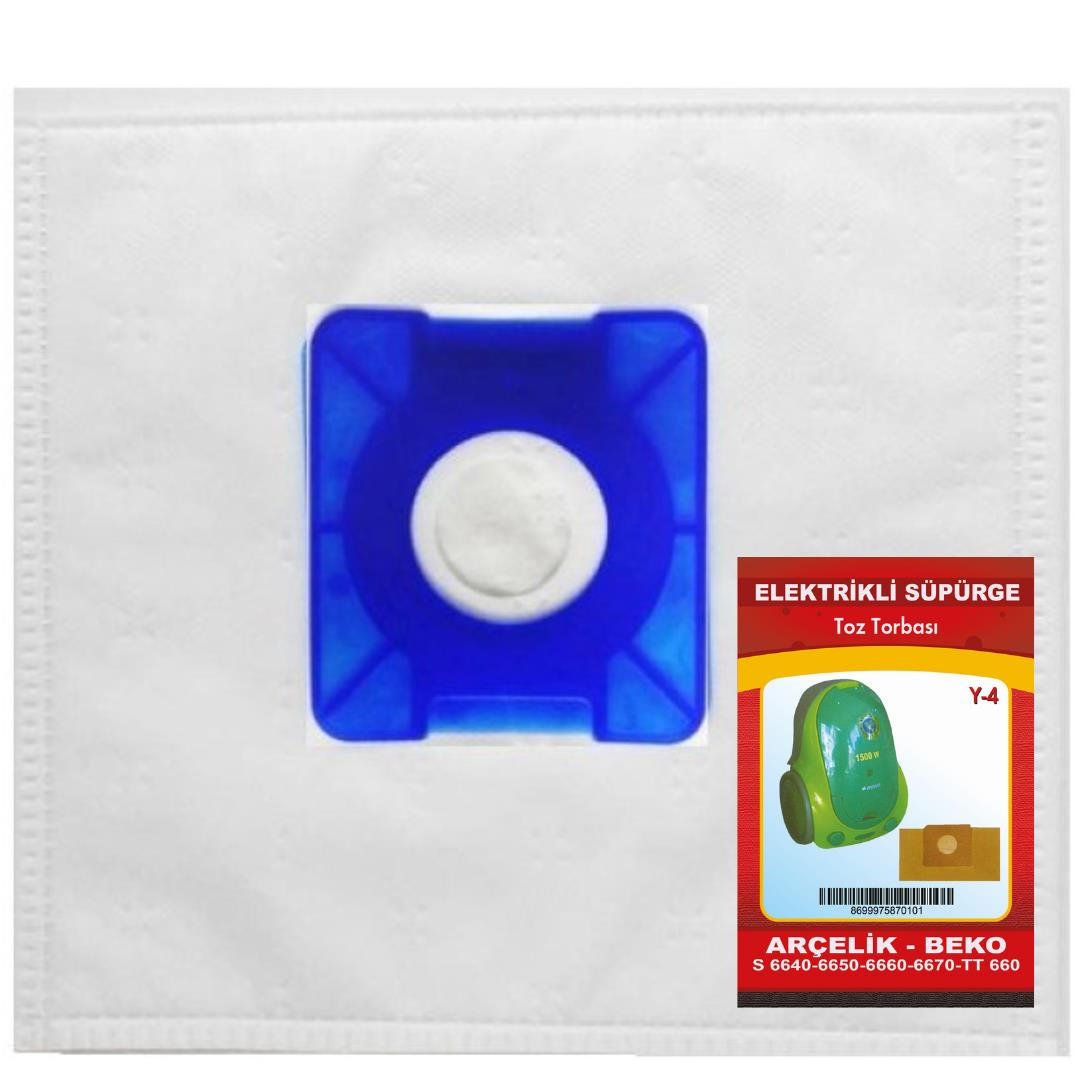 Ymn Y-4 Elyaf Süpürge Torba 10lu