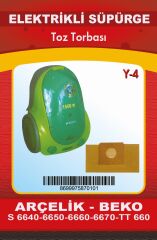 Ymn Y-4 Elyaf Süpürge Torba 10lu