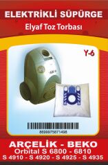 Ymn Y-6 Elyaf Süpürge Torba 10lu