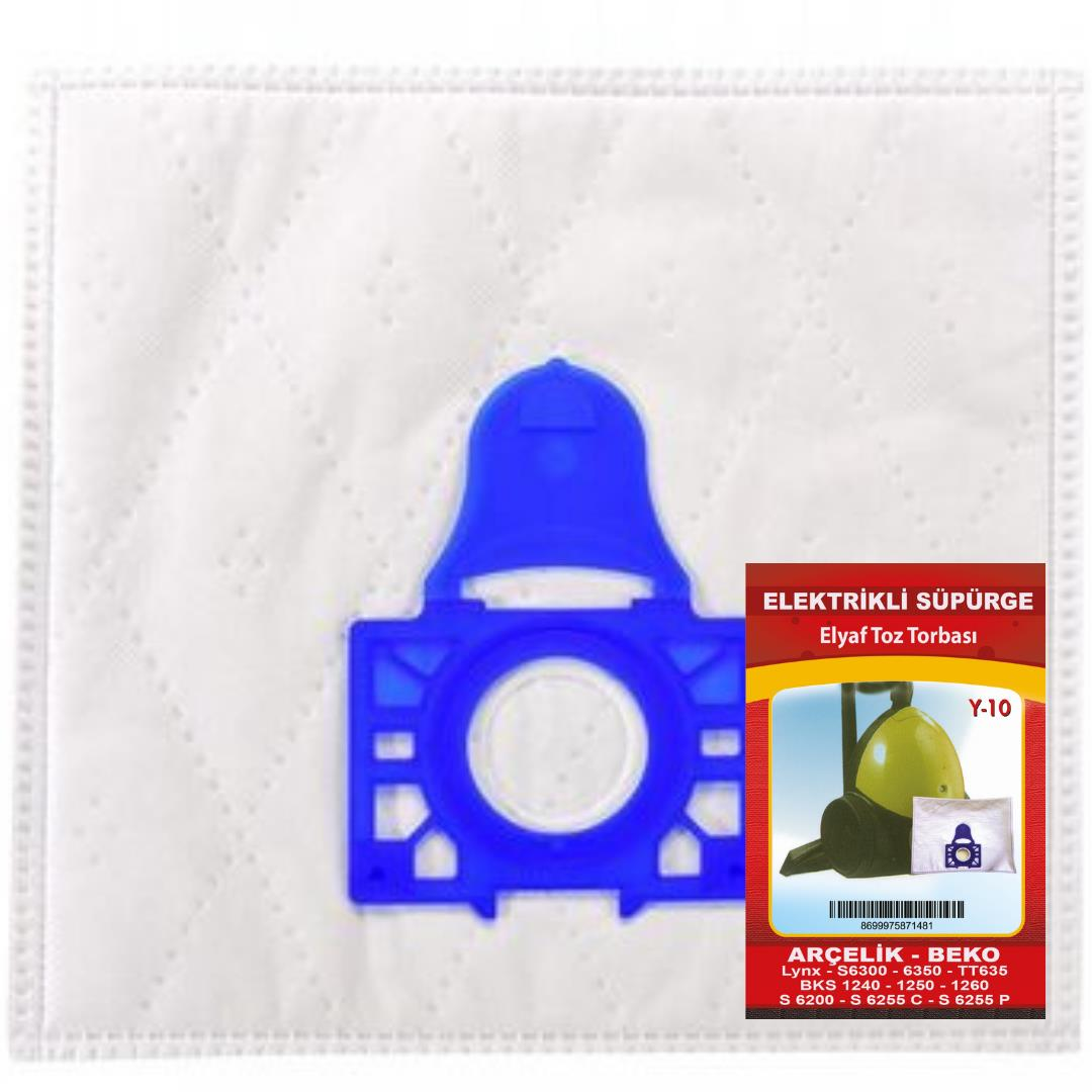 Ymn Y-10 Elyaf Süpürge Torba 10lu